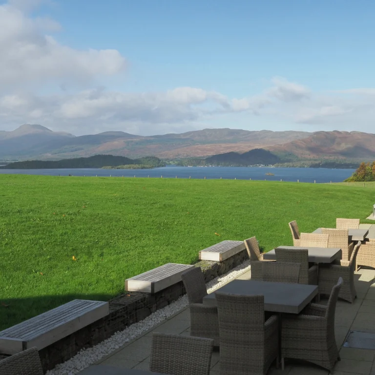A peaceful place to sit overlooking Loch Lomond